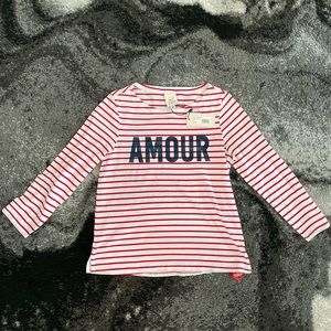 Cinq a Sept Amour striped shirt -NWT